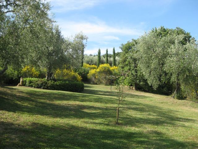 Garden and valley