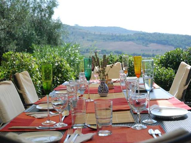 Table set for dinner